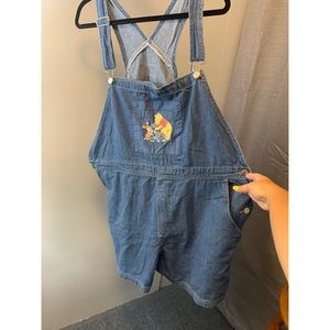 Disney Winne the Pooh Denim Overalls